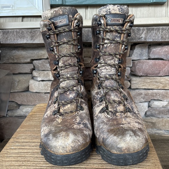 Rocky Other - Rocky Boots Men 9M Camouflage Waterproof V Hunting Combat Thinsulate Ultra 400gr